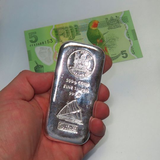500g Fiji Silber